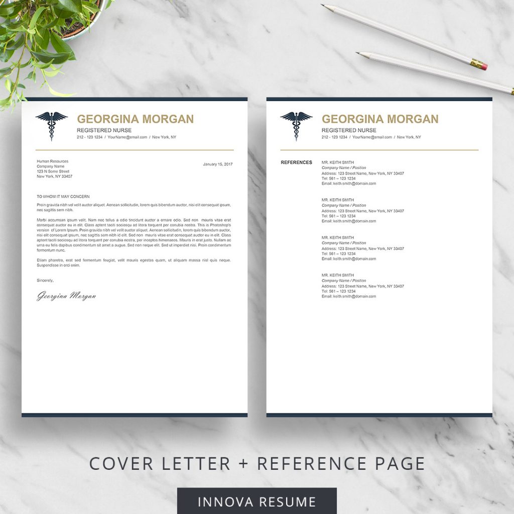 Doctor Resume Template - Innova Resume | Modern Resume Templates