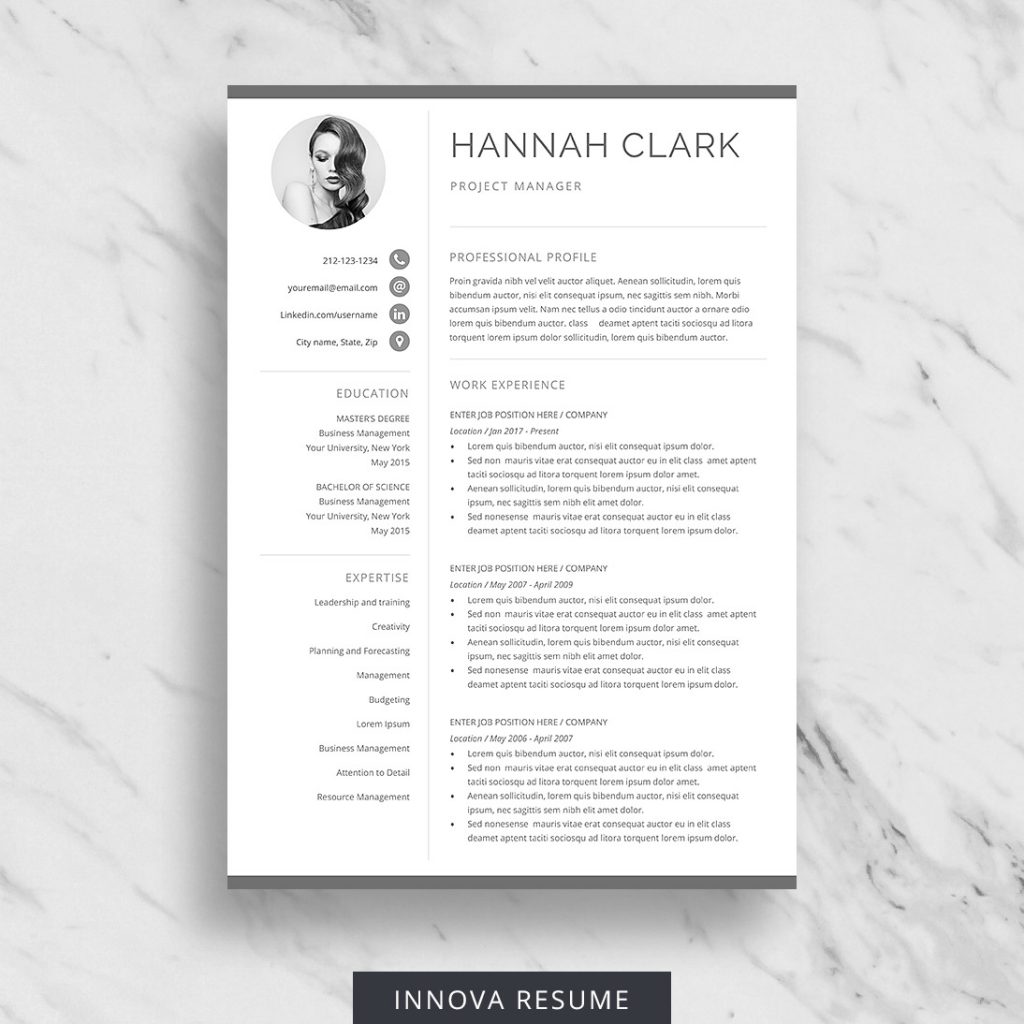 photo-resume-template-for-word-innova-resume-modern-resume-templates