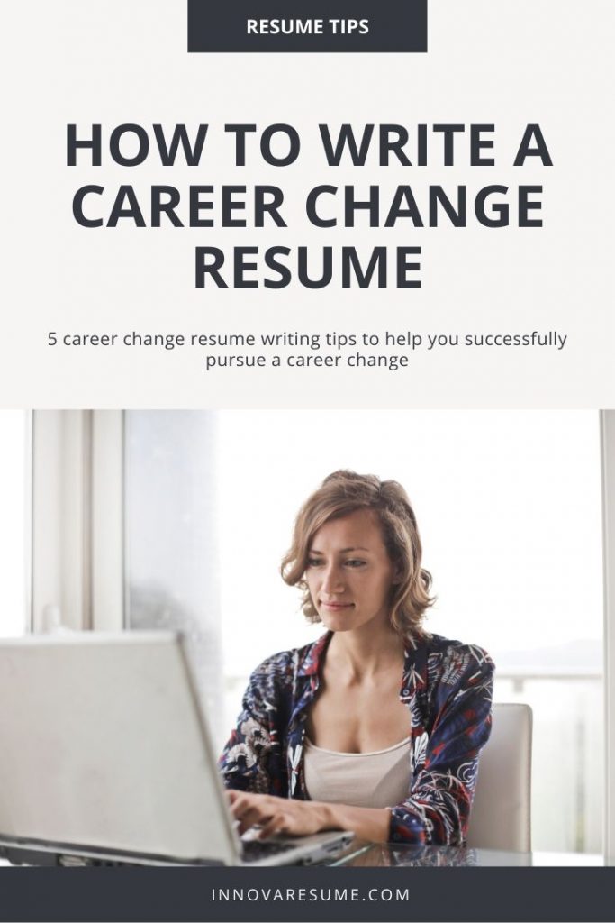 How to Write a Career Change Resume - Innova Resume | Modern Resume ...